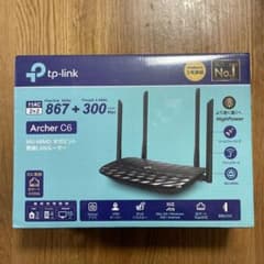 TP-LINK Archer C6 MU-MIMO 無線LANルーター 867…のサムネイル