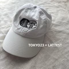 TOKYO23 LATTEST ロゴ 刺繍 キャップ 帽子