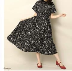 【Honeys】レース切替ワンピースのサムネイル