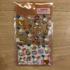 サンリオ　金箔ぷっくりシール　うさはな　ウサハナのサムネイル