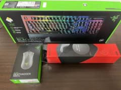 RAZER BLACKWIDOW V3 DEATHADDER キーボード　マウス