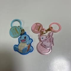 ポケモン アクリル目印チャーム ゼニガメ ミュウ 2点セットのサムネイル