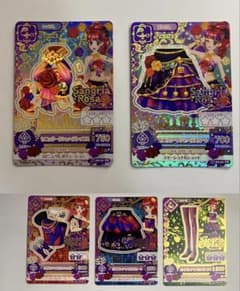 れ*い様 アイカツカード　Sangria Rosaセット【超お得】のサムネイル