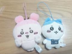 ちいかわ ハチワレ うさぎ マスコット ぬいぐるみ 2点セットのサムネイル