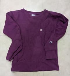 Champion Reverse Weave パープル トレーナーのサムネイル