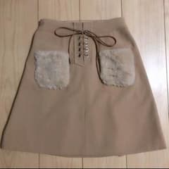 菅ちゃん様専用  しまむら ファーポケット スカートのサムネイル