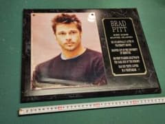 サマーセール ブラッド・ピット 壁プレート BRAD PITT - メルカリ