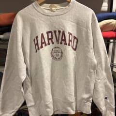 90s？Champion HARVARD リバースウィーブ スウェット - メルカリ