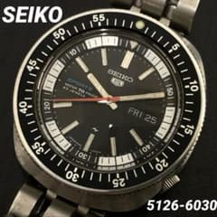 SEIKO 5 SPORTS 自動巻き腕時計5126-6030 - メルカリ