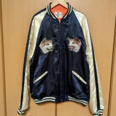 VANQUISH SHIBUYA ハチ公 スカジャン リバーシブル XL VANQUISH】 SHIBUYA ハチ公 スカジャン リバーシブル XL - メルカリ