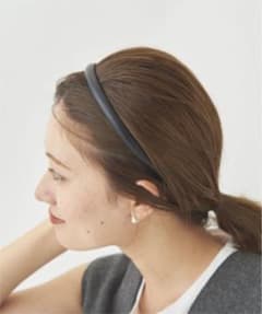 Plage 【TAH/タアSP ECO LEATHER THINY ヘアバンド◆のサムネイル