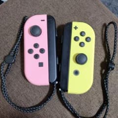 Nintendo Switch ジョイコン ピンクと黄色のサムネイル