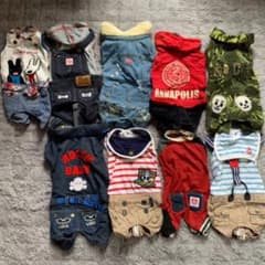 【まとめ売り】犬用洋服SSサイズ9点セットのサムネイル