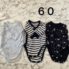 ユニクロ 肌着 ロンパース 60のサムネイル