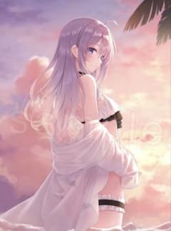 魔女の旅々 水着イレイナさんタペストリー アズール c100 - メルカリ