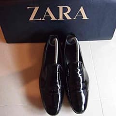 ZARA エナメル スリッポンのサムネイル