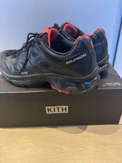 SALOMON KITH XT-6 ブラック/レッド - メルカリ