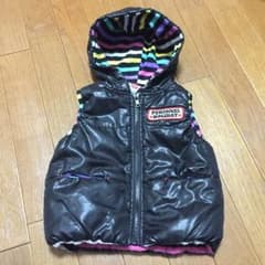 【80cm】男の子 ダウンベストのサムネイル