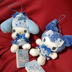 サンリオ　ブルーホテルバカンス　ちょいデカマスコット　クロミ　マイメロディ