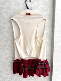 DOG DEPT フリル付き犬服 2点セットのサムネイル