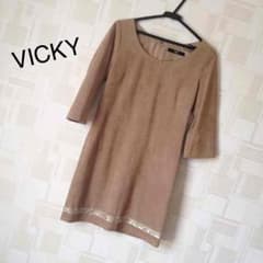VICKY♡スエード調ワンピのサムネイル