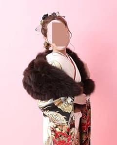 ブルーフォックス　ファーショールのサムネイル