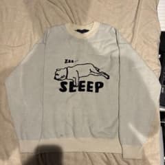 SLEEP 犬柄 クルーネックニット セーターのサムネイル