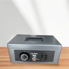 日本アイエスケイ手提金庫　H-27D 新品未使用のサムネイル