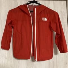 ザノースフェイス　110 ウィンドブレーカー　赤　美品　ノースフェイスのサムネイル