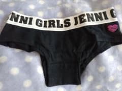 JENNI ショーツ 3枚セット 黒 ピンクのサムネイル