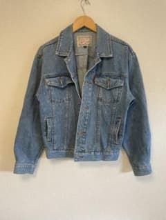 90s Hill Crop デニムジャケット Lサイズ ライトブルー 古着のサムネイル