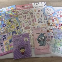 【ボンドロ付】シールセット(ドラえもん、コジコジ、サンリオ)のサムネイル
