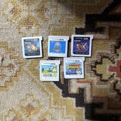 3dsのソフト5本　バラ売りありのサムネイル