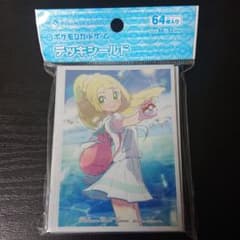 【本日24時まで値下げ‼️】ポケモンカード デッキシールド「がんばリーリエ」のサムネイル