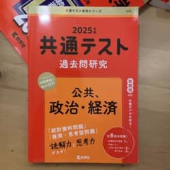 2025年度 共通テスト 過去問題研究 公共 政治・経済のサムネイル