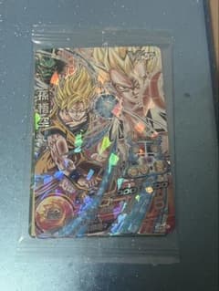 ドラゴンボールヒーローズUP4 孫悟空 ベジータ 魔人ブウ善 未開封 V