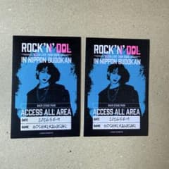 B&ZAI バンザイ 川崎星輝 ステッカー 武道館 ROCK'N'DOL　2枚のサムネイル