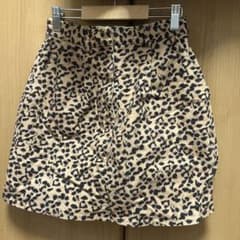 豹柄 タイトスカート ミニ丈のサムネイル