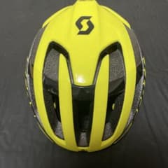 SCOTT ロードバイク用ヘルメット イエローのサムネイル