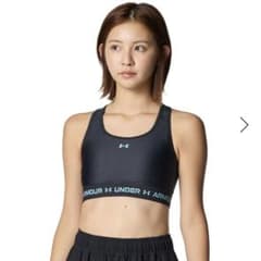 UNDER ARMOUR スポーツブラ ブラック Mサイズのサムネイル