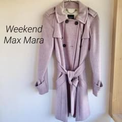 WEEKEND MaxMara 薄紫 コート サイズ36 - メルカリ