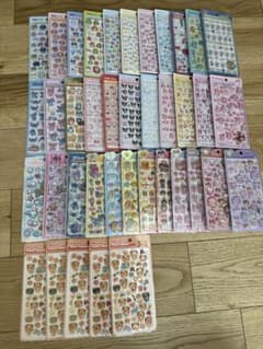 ボンボンドロップシール うるちゅる プチドロップ みきゃんシール計39 