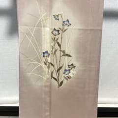 D155 夏着物 訪問着 縫い紋 金彩 絽 正絹 着物 しつけ糸付き未使用極美