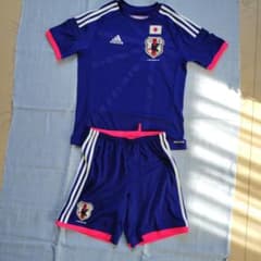 adidas サッカー日本代表 ユニフォーム 上下セット 160 - メルカリ