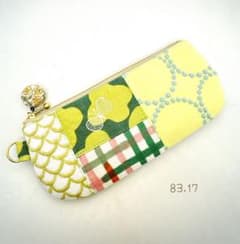 tambourineたちのポーチ ミナペルホネン ペンケース メガネポーチ