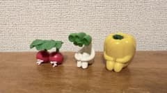 まちぼうけ 野菜の場合 その2 フィギュア 3種セットのサムネイル