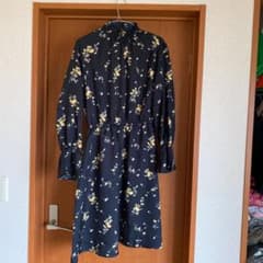 花柄 ロングワンピースのサムネイル