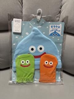 ドラゴンクエスト スライム 新生児帽子ミトンセットのサムネイル