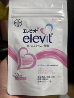 エレビット 鉄・カルシウム・葉酸 30日分のサムネイル