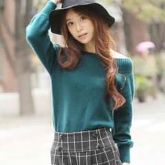 Heather＊オフショルニットのサムネイル